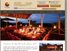 Tablet Screenshot of jamilalodge.co.za